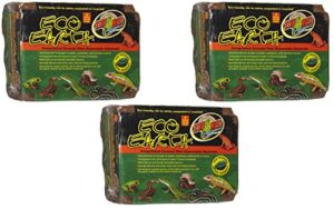 zoo med eco earth compressed coconut fiber substrate, 9 bricks