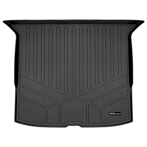 MAXLINER All Weather Custom Cargo Liner Trunk Floor Mat Black Compatible with 2019-2022 Honda Passport