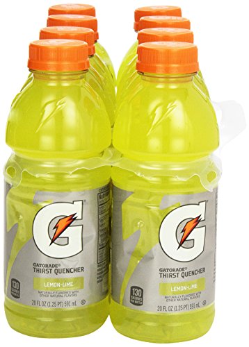 Gatorade Thirst Quencher, Lemon Lime, 8 ct, 20 oz