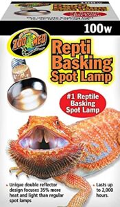 zoo med repti basking spot lamp replacement bulb 100 watts – pack of 3