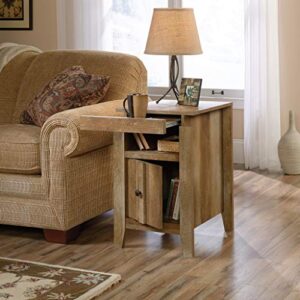 Sauder Dakota Pass Side Table, Craftsman Oak finish