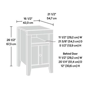 Sauder Dakota Pass Side Table, Craftsman Oak finish