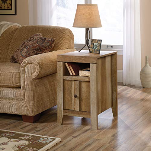 Sauder Dakota Pass Side Table, Craftsman Oak finish