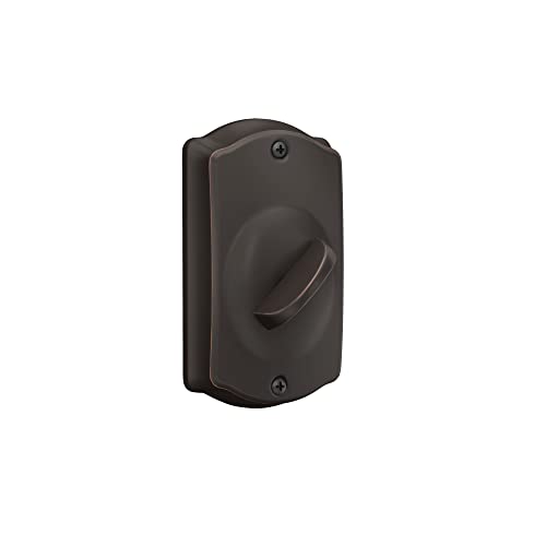 Schlage BE365 V CAM 716 Camelot Keypad Deadbolt, Electronic Keyless Entry Lock, Aged Bronze