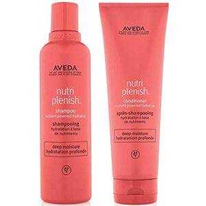 aveda nutriplenish deep moisture shampoo and conditioner 8.5 oz duo set