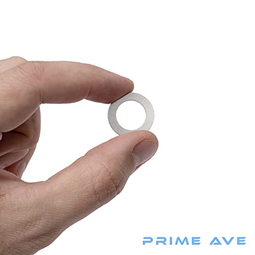 Prime Ave 14mm Aluminum Oil Drain Plug Washer Gaskets Compatible With Honda & Acura Part# 94109-140-00 (Pack of 10)