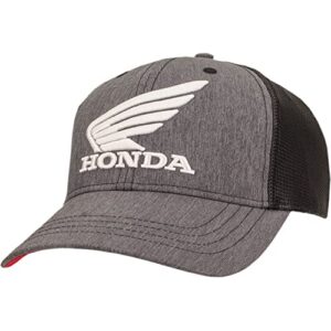 honda utility hat – gray/black/red