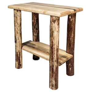 montana woodworks glacier country collection chairside table