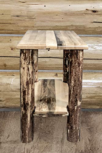 Montana Woodworks Glacier Country Collection Chairside Table