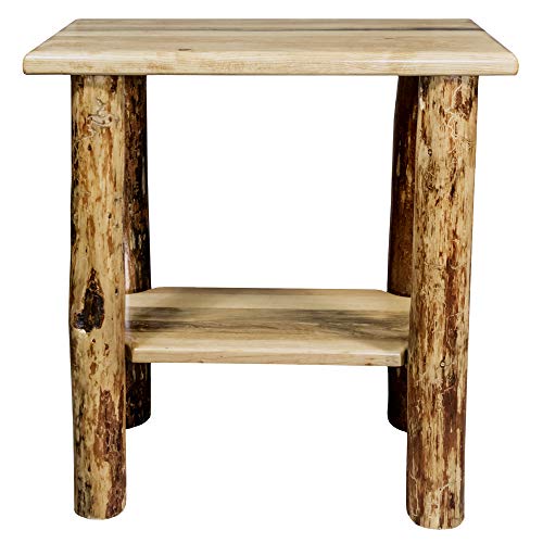 Montana Woodworks Glacier Country Collection Chairside Table