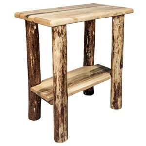 Montana Woodworks Glacier Country Collection Chairside Table