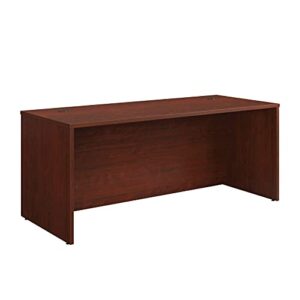 officeworks by sauder affirm 72″ x 30″ commercial office desk, l: 71.10″ x w: 29.53″ x h: 29.29″, classic cherry finish