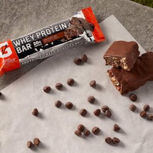 Gatorade Whey Protein Recover Bars Chocolate Chip 2.8oz (12 Pack)