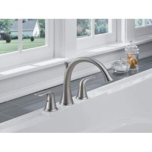 Delta Faucet T2738-CZ Lahara Roman Tub Trim, Champagne Bronze