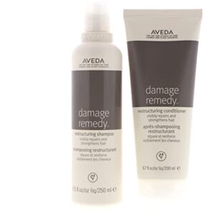 Aveda Damage Remedy Shampoo 8.5 oz & Conditioner 6.7oz Duo