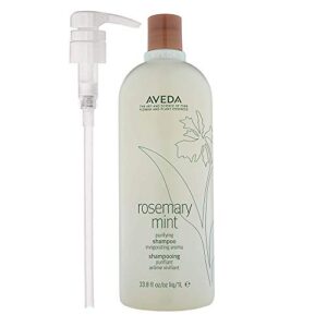 aveda rosemary mint purifying shampoo 33.8 oz with pump