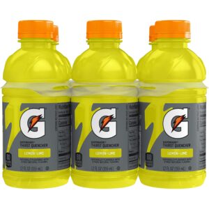 gatorade lemon lime 6 ct, 12 oz