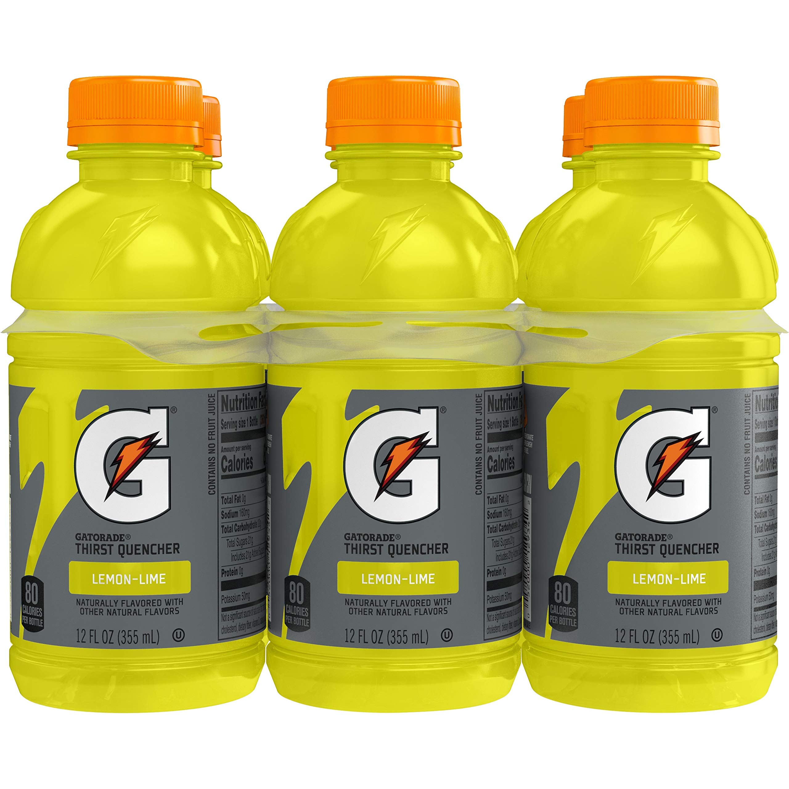 Gatorade Lemon Lime 6 ct, 12 oz