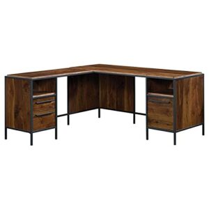 sauder nova loft l-shaped desk, l: 65.98″ x w: 65.98″ x h: 29.53″, grand walnut finish