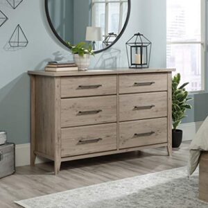 Sauder Summit Station Dresser, L: 50.91" x W: 18.15" x H: 31.85", Laurel Oak Finish