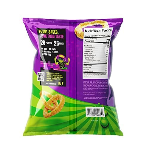 PeaTos® - the Craveworthy upgrade to America's favorite snacks - PeaTos Classic Onion Rings in 3 oz. Bags (4 pack) full of “JUNK FOOD” flavor and fun WITHOUT THE JUNK. PeaTos are Pea-Based, Plant-Based, Vegan, Gluten-Free, and Non-GMO.