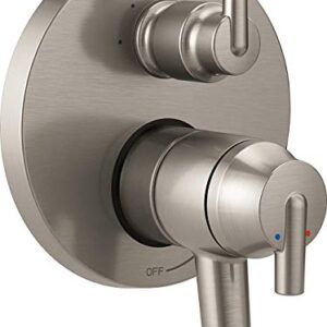 DELTA FAUCET T27859-SS, Stainless Trinsic Contemporary Monitor 17 Series Valve Trim with 3-Setting Integrated Diverter