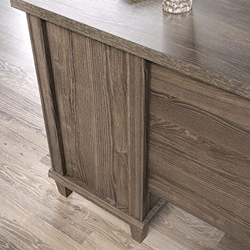 Sauder Hammond L-Desk, L: 65.12" x W: 65.12" x H: 30.0", Emery Oak Finish