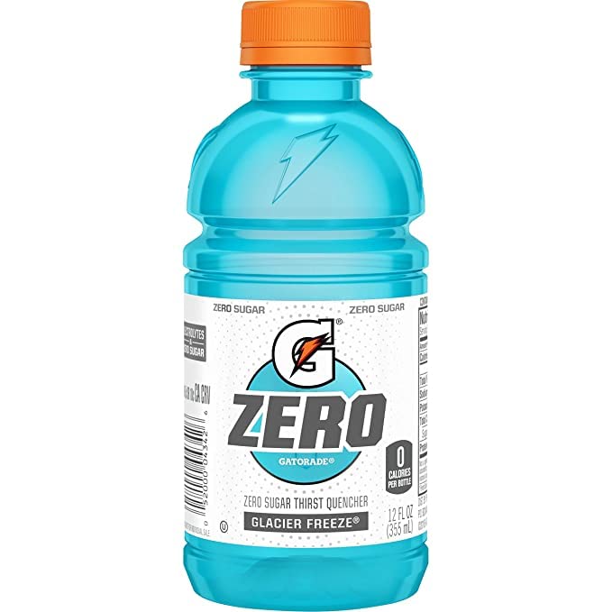 Gatorade Zero Thirst Quencher, 3 Flavor Variety Pack, 12 fl oz, 6 Count