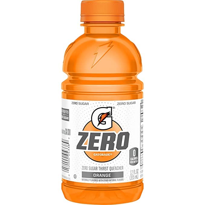 Gatorade Zero Thirst Quencher, 3 Flavor Variety Pack, 12 fl oz, 6 Count