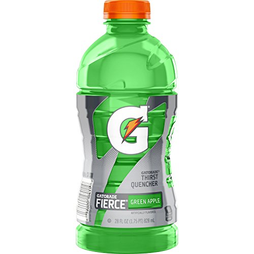 Gatorade Thirst Quencher, Fierce Green Apple, 28 oz Bottle