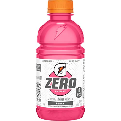 Gatorade G Zero, Berry, 12 Fl Oz (pack of 12)