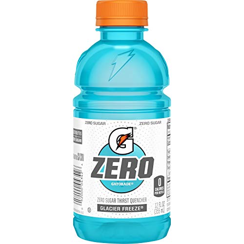 Gatorade Zero Glacier Freeze, 12 Fl Oz (Pack of 12)