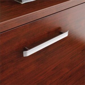 OfficeWorks by Sauder Affirm Lateral File, L: 35.43" x W: 23.47" x H: 29.29", Classic Cherry Finish