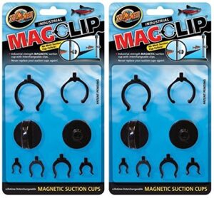 zoo med (2 pack) magclip magnetic suction cups