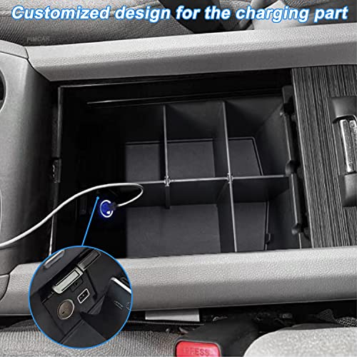 PIMCAR Compatible with Honda Pilot 2016-2022 / Honda Ridgeline 2017-2023 / Honda Passport 2019-2023 Center Console Organizer Insert Armrest Divider Accessories