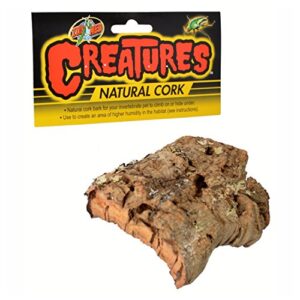 zoo med creatures natural cork 1 count – pack of 4