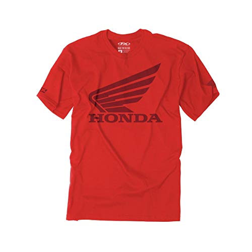 Factory Effex 15-88312 'Honda' Big Wing T-Shirt (Black, Large)