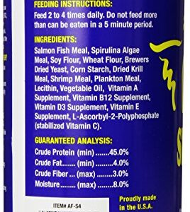 Zoo Med Spirulina 20 Flake Fish Food, 4-Ounce