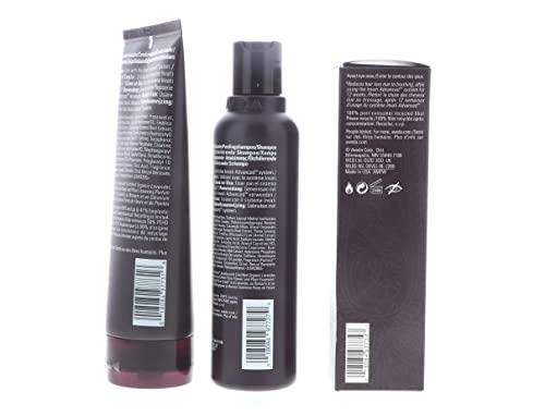 Aveda Invati Advanced Shampoo 6.7 Ounce, Conditioner Scalp Revitalizer 5 Ounce, Lavender, 1 Count, 11.7 Ounce