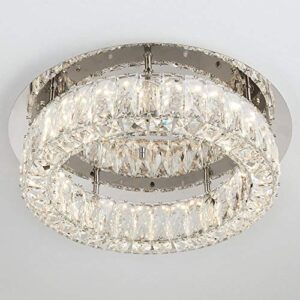 Heme Decorator LED Flush Mount Chrome Finish