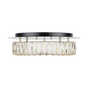 Heme Decorator LED Flush Mount Chrome Finish