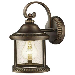 home decorators collection cambridge outdoor essex bronze medium wall lantern