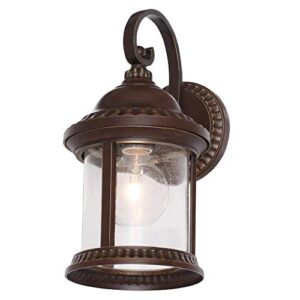 Home Decorators Collection Cambridge Outdoor Essex Bronze Medium Wall Lantern