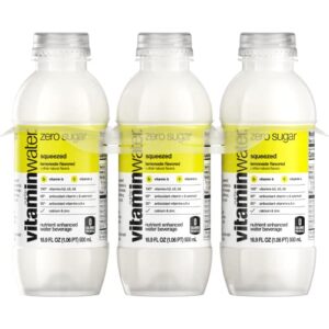 vitaminwater zero squeezed, 16.9 fl oz (pack of 6)