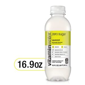 vitaminwater zero Squeezed, 16.9 fl oz (pack of 6)