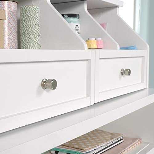 Sauder Craft Pro Series Organizer Hutch, White finish