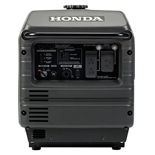 Honda Power Equipment EU3000IS1AN 3000W 120V Portable Home Gas Power Generator