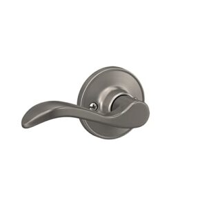 dexter by schlage j170sev619lh seville decorative inactive trim left handed lever, satin nickel