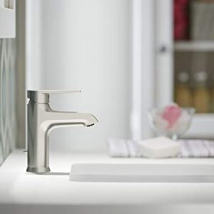 KOHLER 97060-4-BN Hint Single Control Faucet, Vibrant Brushed Nickel