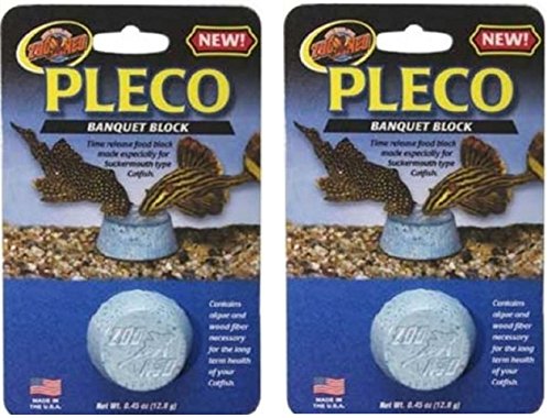 (2 Pack) Zoo Med Laboratories Pleco Banquet Blocks